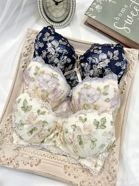 「アイテム（ブラジャー）」を使った、rie19000715さん（レディース・157cm）の春コーディネート