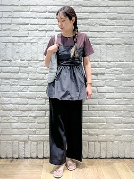 erinaさん（レディース・167cm）の春コーディネート