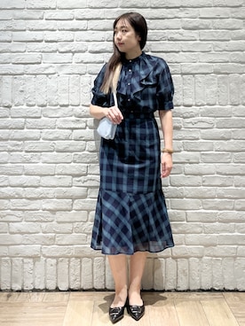 erinaさん（レディース・167cm）の夏コーディネート