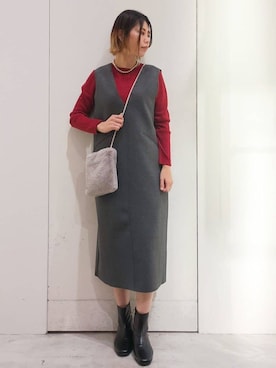 shinkoさん(レディース・167cm)の冬コーディネート