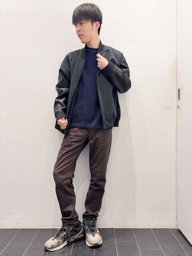 ちびちゃんさん(メンズ・174cm)の冬コーディネート