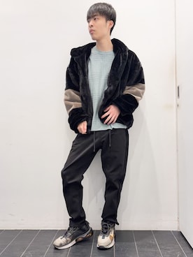 ちびちゃんさん（メンズ・174cm）の冬コーディネート