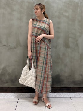 「grove（グローブ）のアイテム」を使った、maiさん（レディース・163cm）の春コーディネート