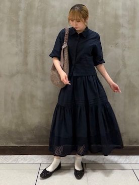 「grove（グローブ）のアイテム」を使った、maiさん（レディース・163cm）の春コーディネート