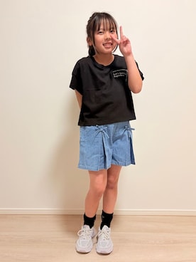 YUMIさん(キッズ・130cm)の春コーディネート