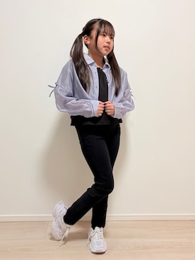 YUMIさん（キッズ・130cm）の春コーディネート