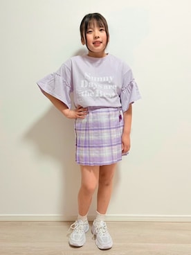 YUMIさん(キッズ・130cm)の春コーディネート