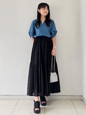 kumiさん(レディース・164cm)の夏コーディネート