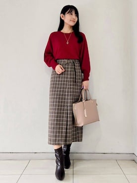 kumiさん（レディース・164cm）の秋コーディネート