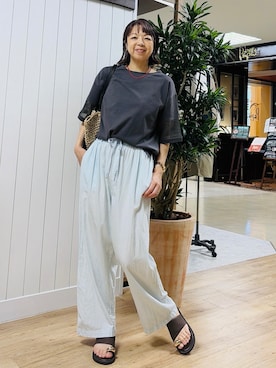 ISOさん(レディース・161cm)の夏コーディネート