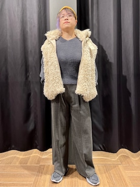 OKMKさん（レディース・162cm）の冬コーディネート