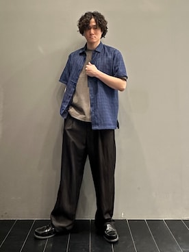 SHUさん(メンズ・169cm)の夏コーディネート