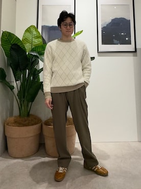 SHUさん(メンズ・170cm)の冬コーディネート