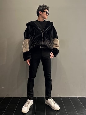 SHUさん（メンズ・170cm）の冬コーディネート