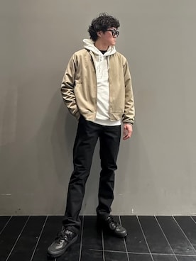 「THE SHOP TK （ザ ショップ ティーケー ）のアイテム」を使った、SHUさん（メンズ・170cm）の冬コーディネート