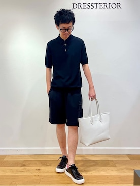 蒲谷祐太さん(メンズ・180cm)の夏コーディネート