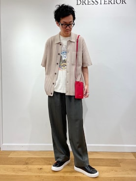 蒲谷祐太さん(メンズ・180cm)の夏コーディネート