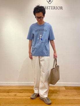 蒲谷祐太さん（メンズ・180cm）の夏コーディネート