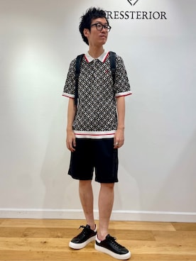 蒲谷祐太さん(メンズ・180cm)の夏コーディネート