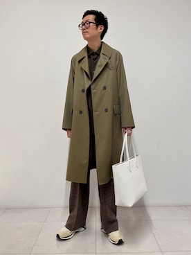 蒲谷祐太さん（メンズ・180cm）の秋コーディネート