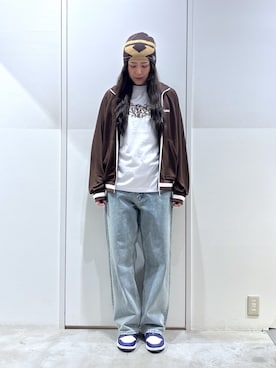 「XLARGE（エクストララージ）のアイテム」を使った、reiaさん（レディース・173cm）の秋コーディネート