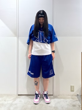 reiaさん(レディース・173cm)の夏コーディネート