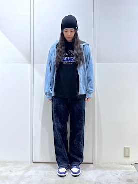 「XLARGE（エクストララージ）のアイテム」を使った、reiaさん（レディース・173cm）の秋コーディネート