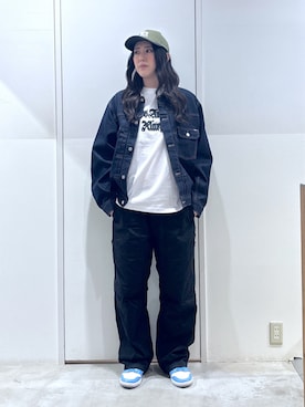 「XLARGE（エクストララージ）のアイテム」を使った、reiaさん（レディース・173cm）の春コーディネート