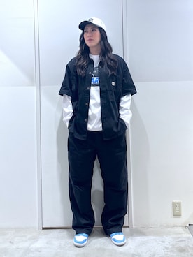 reiaさん（レディース・173cm）の春コーディネート