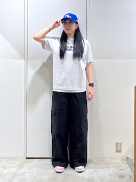「XLARGE（エクストララージ）のアイテム」を使った、reiaさん（レディース・173cm）の夏コーディネート