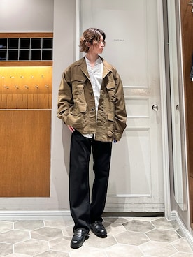 「PADRONE（パドローネ）のアイテム」を使った、uto08さん（メンズ・174cm）の春コーディネート