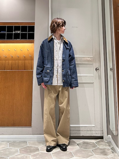 Barbour（バブアー） ブルゾン アウター OS BEDALE DENIM CASUAL