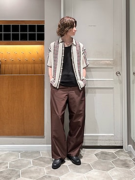 「PADRONE（パドローネ）のアイテム」を使った、UT0さん（メンズ・174cm）の夏コーディネート