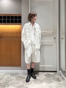 「HAVERSACK（ハバーザック）のアイテム」を使った、UT0さん（メンズ・174cm）の夏コーディネート