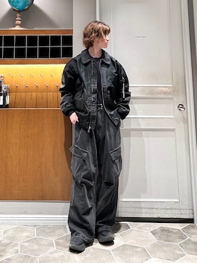 「Alpha Industries（アルファインダストリーズ）のアイテム」を使った、uto08さん（メンズ・174cm）の春コーディネート