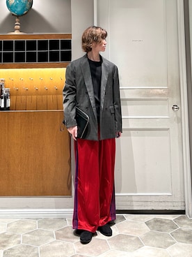 「PADRONE（パドローネ）のアイテム」を使った、uto08さん（メンズ・174cm）の春コーディネート