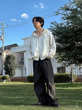 「CASPER JOHN（キャスパージョン）のアイテム」を使った、たうさん（メンズ・168cm）の秋コーディネート