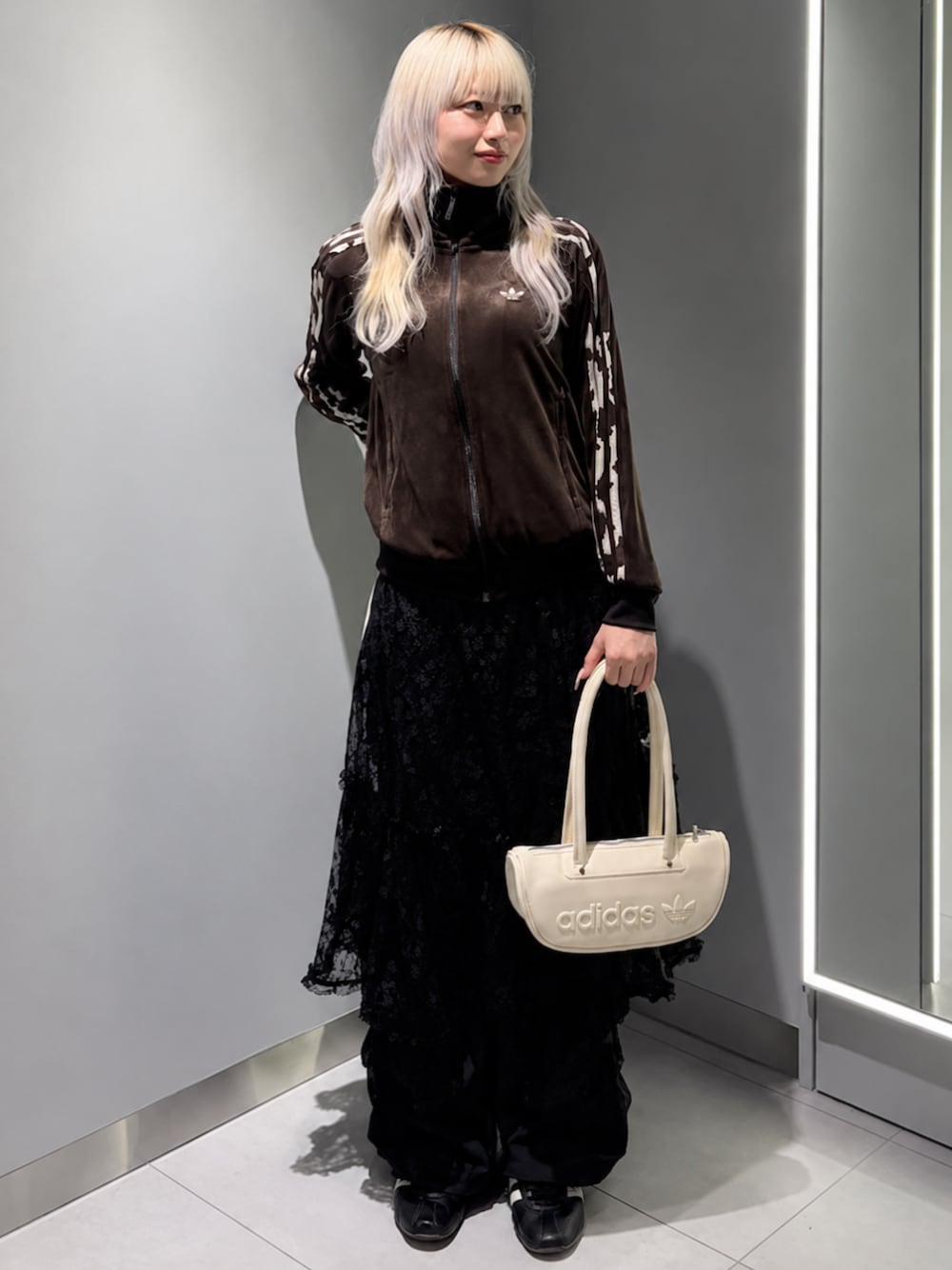 アディダス レース スカート - ブラック | アディダス ジャパン