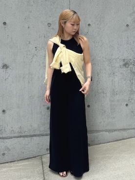 高羽杏佳さん(レディース・149cm)の春コーディネート