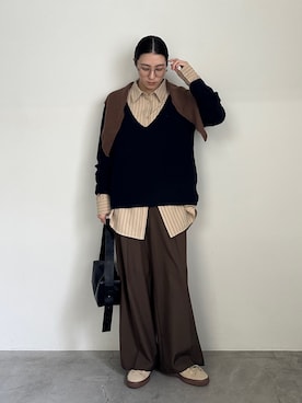 shinoさん(レディース・160cm)の冬コーディネート