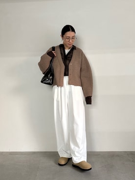 shinoさん（レディース・160cm）の冬コーディネート