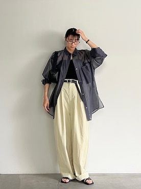 shinoさん(レディース・160cm)の夏コーディネート