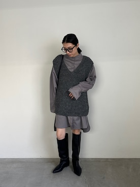 shinoさん（レディース・160cm）の冬コーディネート