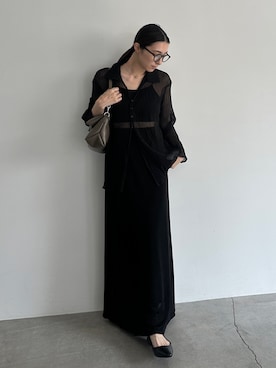 「アイテム（サングラス）」を使った、shinoさん（レディース・160cm）の夏コーディネート