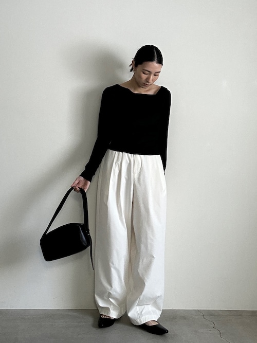 littlet Suzie ドレープシアーカットソー ドレープシアートップス（Tシャツ/カットソー）｜select MOCA