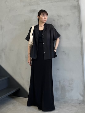 「select MOCA Et（セレクトモカエト）のアイテム」を使った、shinoさん（レディース・160cm）の春コーディネート