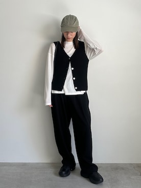 「select MOCA（セレクトモカ）のアイテム」を使った、shinoさん（骨格ナチュラル・レディース・160cm）の春コーディネート