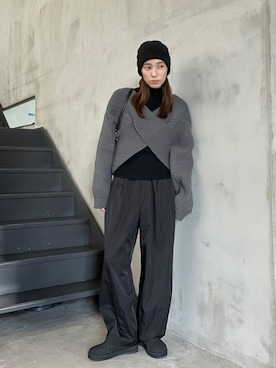 shinoさん（レディース・160cm）の冬コーディネート
