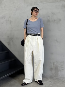 shinoさん(レディース・160cm)の夏コーディネート