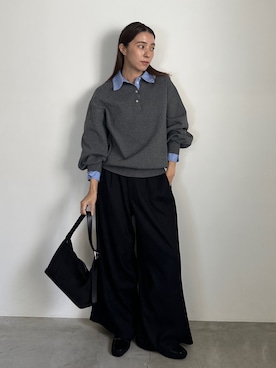 shinoさん（骨格ナチュラル・レディース・160cm）の秋コーディネート